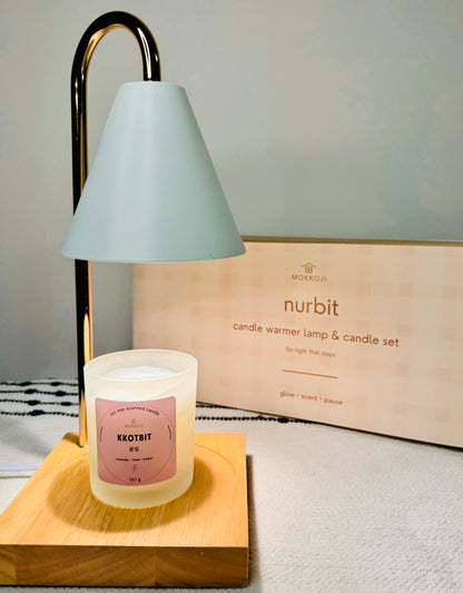 Nurbit Candle Warmer Lamp & Candle